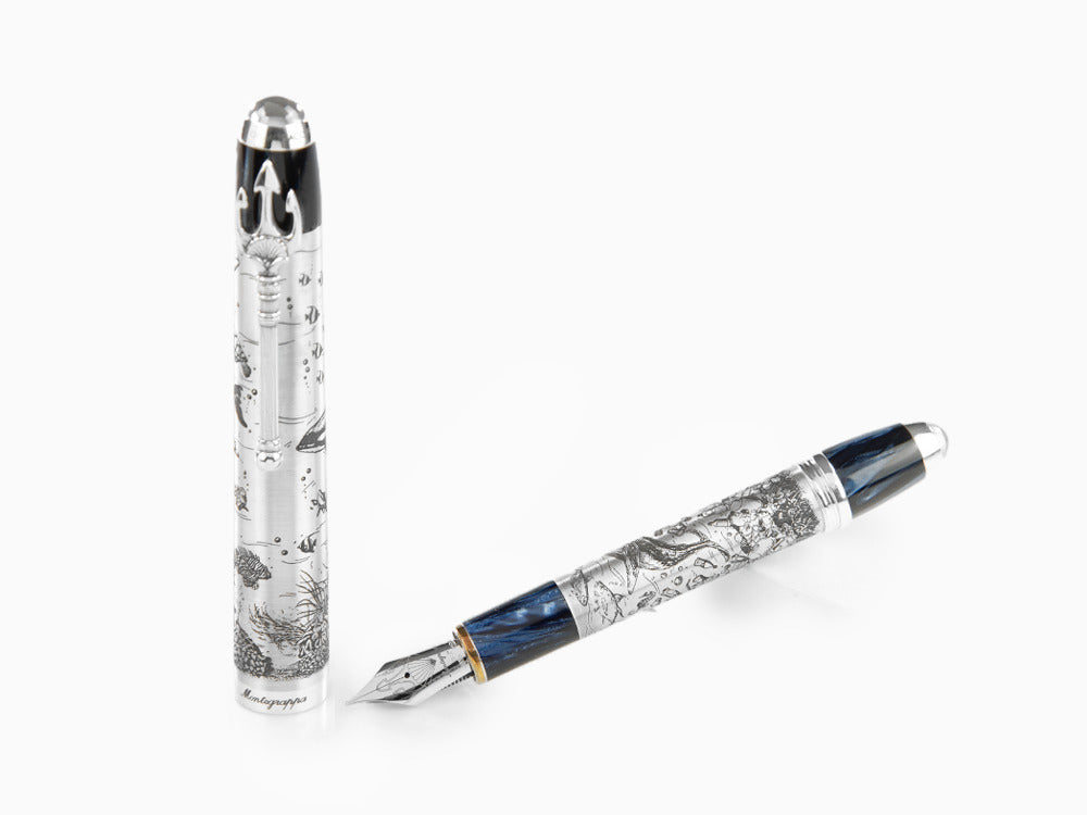 Stylo Plume Montegrappa Prince Albert II Of Monaco Oceans, LE, ISFMN-SE
