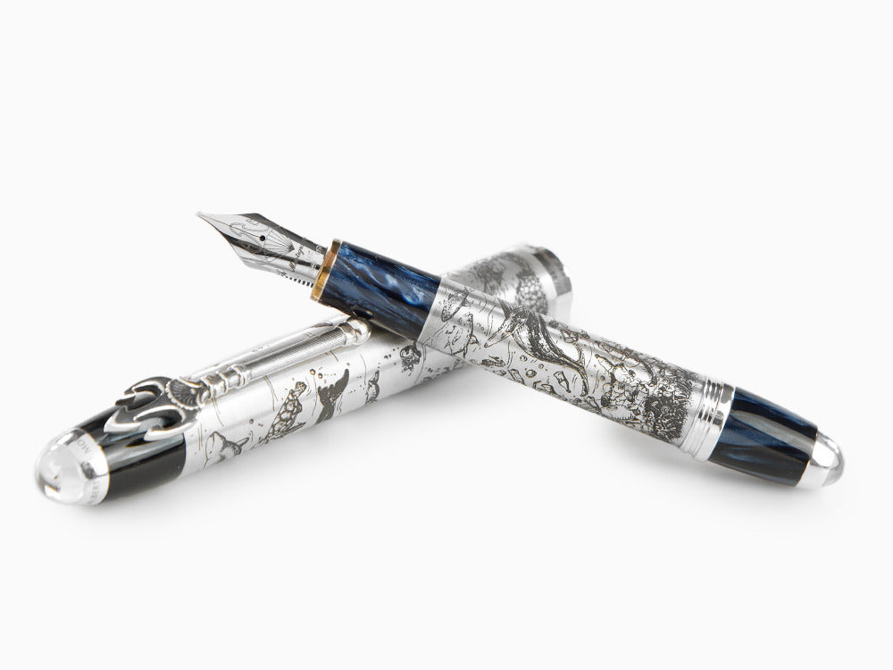 Stylo Plume Montegrappa Prince Albert II Of Monaco Oceans, LE, ISFMN-SE