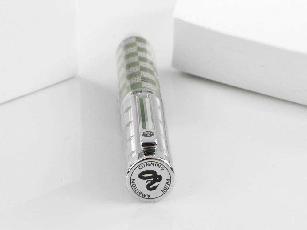 Stylo bille Montegrappa Harry Potter Slytherin, Acier inoxidable, Vert, ISHPRBST