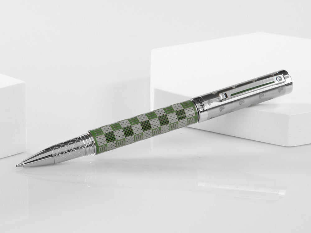 Roller Montegrappa Harry Potter Slytherin, Acier inoxidable, Vert, ISHPRRST