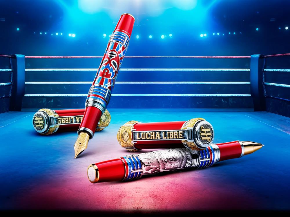 Roller Montegrappa Lucha Libre Edition Limitée, ISLLNRSL
