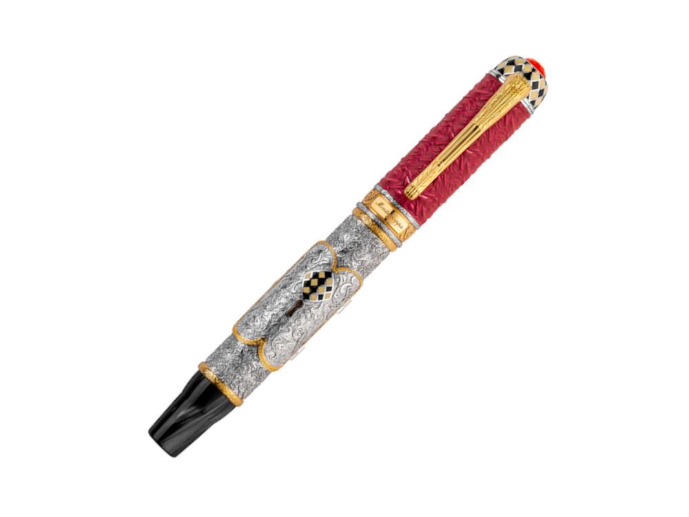 Montegrappa Casanova, Résine, Argent, Edition Limitée, ISOVN-SE