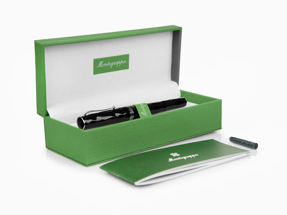 Stylo Plume Montegrappa Brenta, Noir, Or 14k, ISRBT-4C