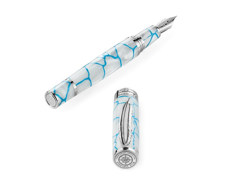 Stylo Plume Montegrappa Wild: Arctic Ice, Edition Limitée, ISWDR-IA