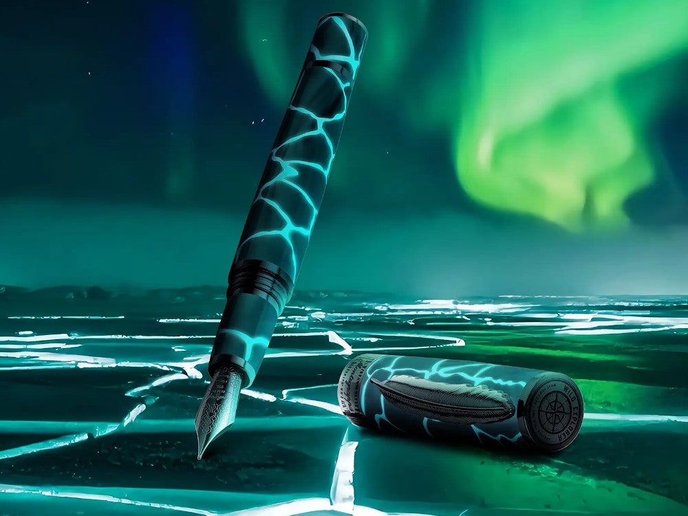 Stylo Plume Montegrappa Wild: Arctic Ice, Edition Limitée, ISWDR-IA