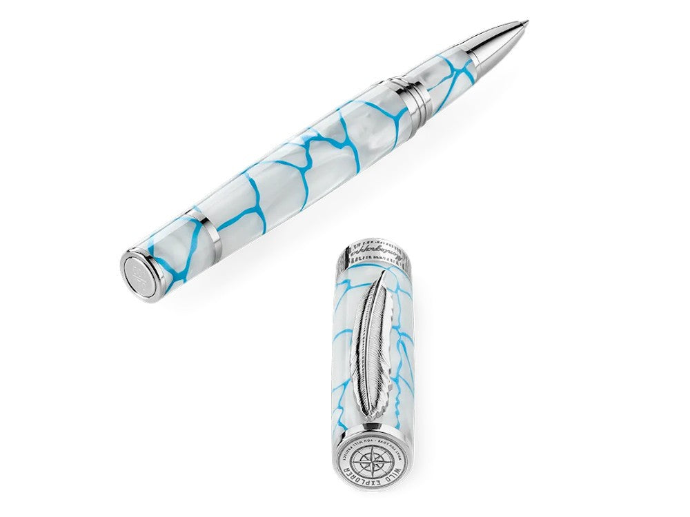 Roller Montegrappa Wild: Arctic Ice, Edition Limitée, ISWDRRIA