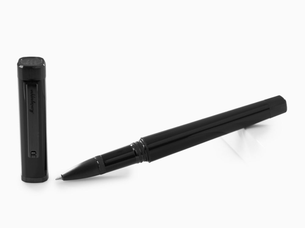 Roller Montegrappa Quattro, Ultra Black, Noir, ISZ4IRIC