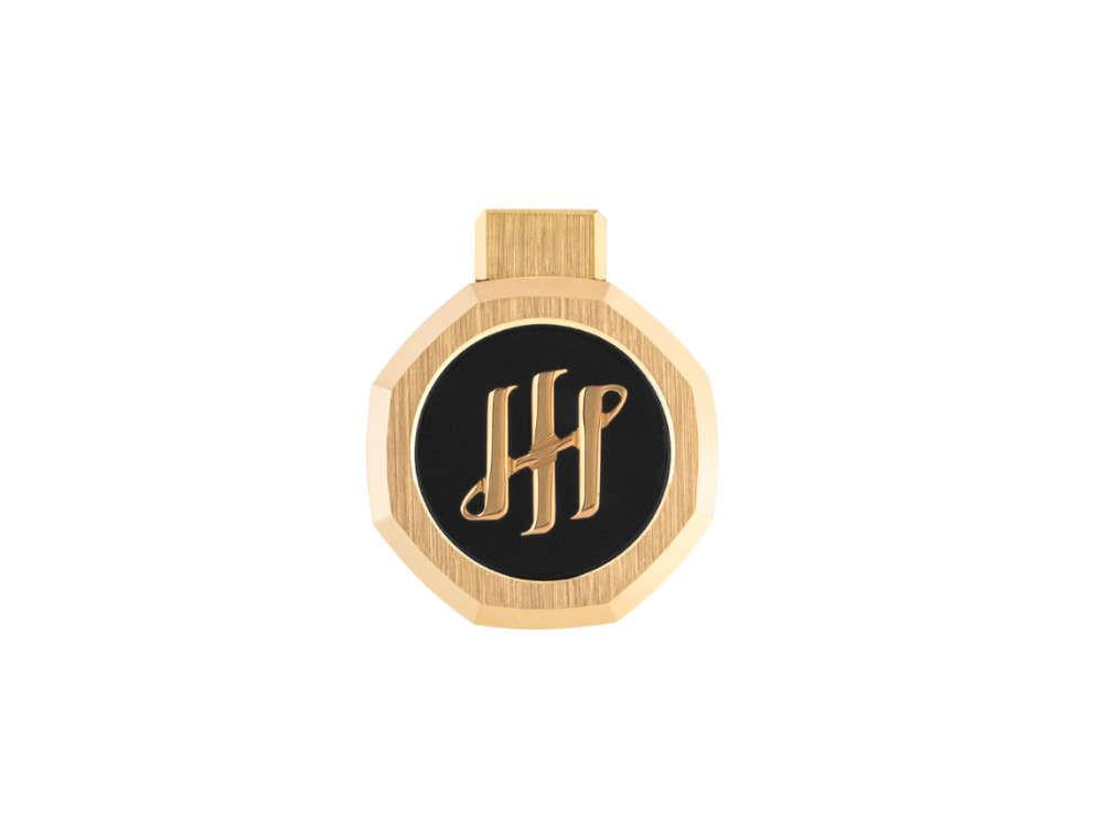 Stylo Plume Montegrappa Otto, Noir, Plaqué or, ISZ8I-8Y