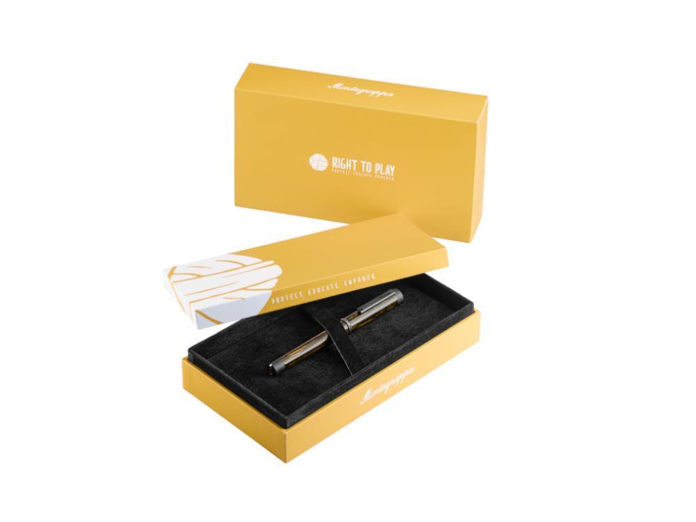 Plume Montegrappa Solidarity Edition Right To Play, Or 14K, ISZEI-4C-007