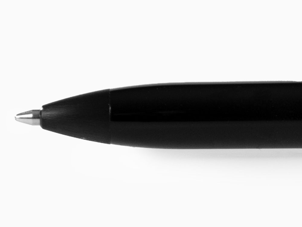 Stylo bille Montegrappa Zero, Résine Noire, Ultra Black, ISZEIBIC