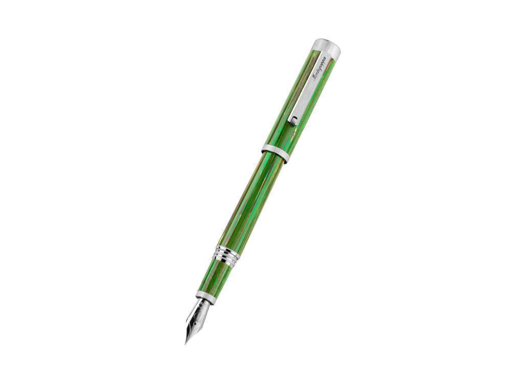 Stylo Plume Montegrappa Zero Zodiac Virgo, 14k, LE, ISZEZ-4P-G8