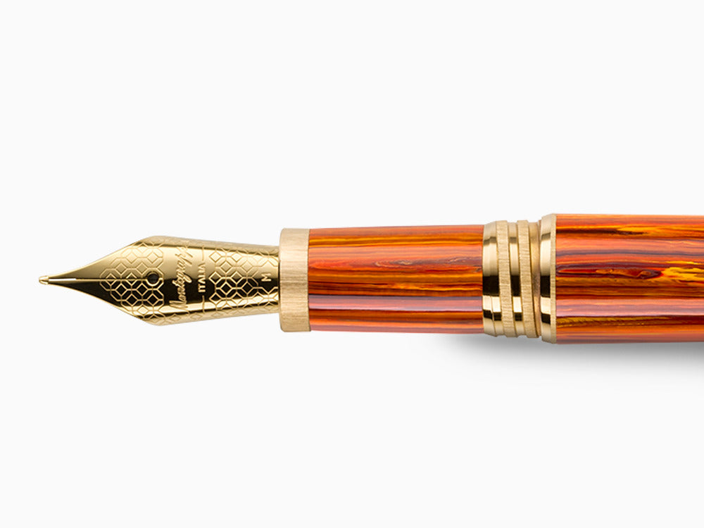 Stylo Plume Montegrappa Zero Zodiac Leo, 14k, Ed. Limitée, ISZEZ-4Y-O2
