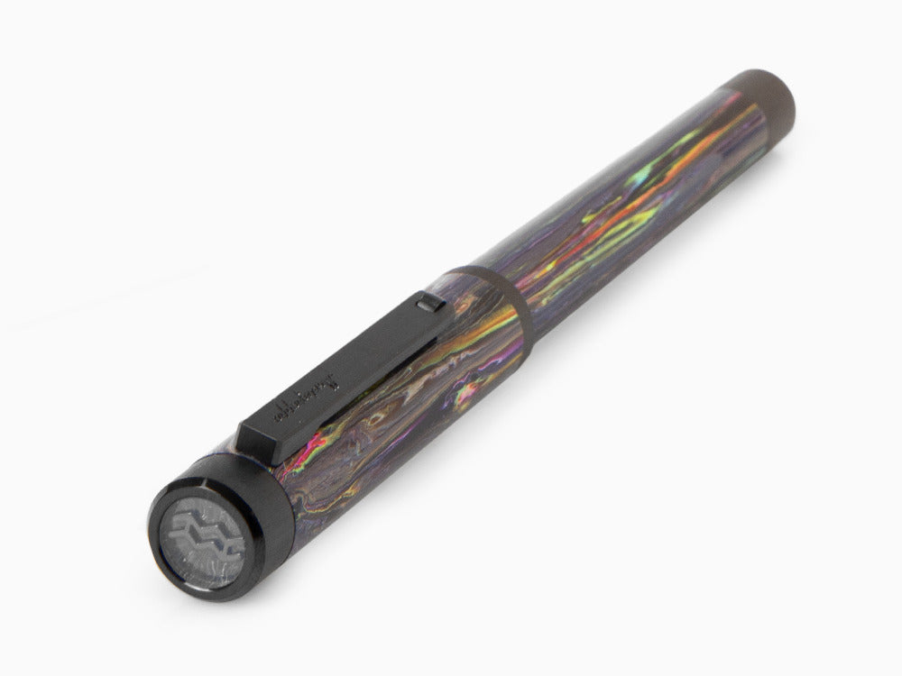 Stylo Plume Montegrappa Zero Zodiac Aquarius, Acier, ISZEZ-IC-V1