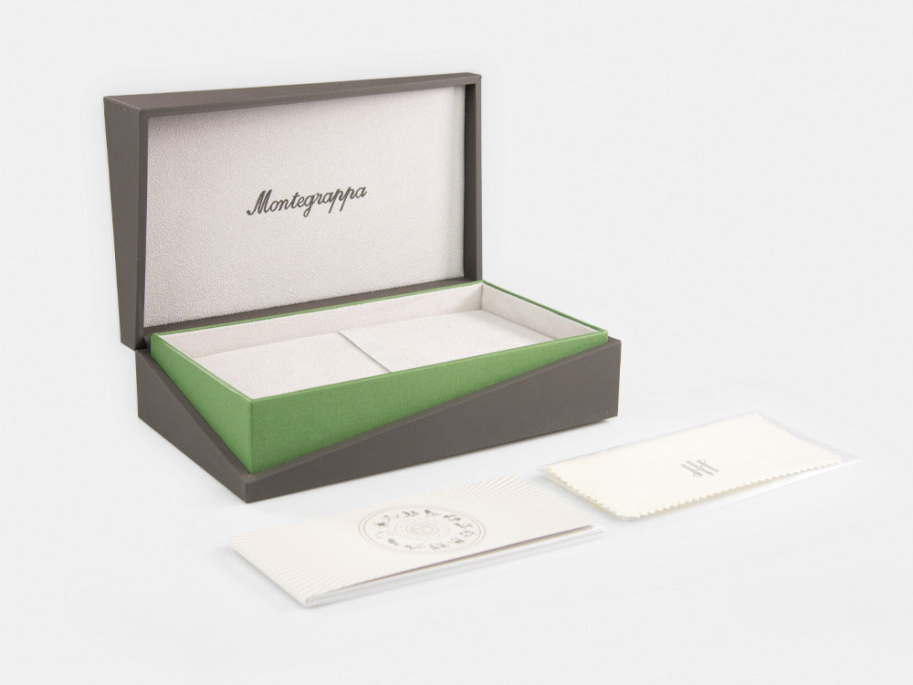 Stylo bille Montegrappa Zero Zodiac Aries, Rouge, Acier PVD, ISZEZBIC-R3