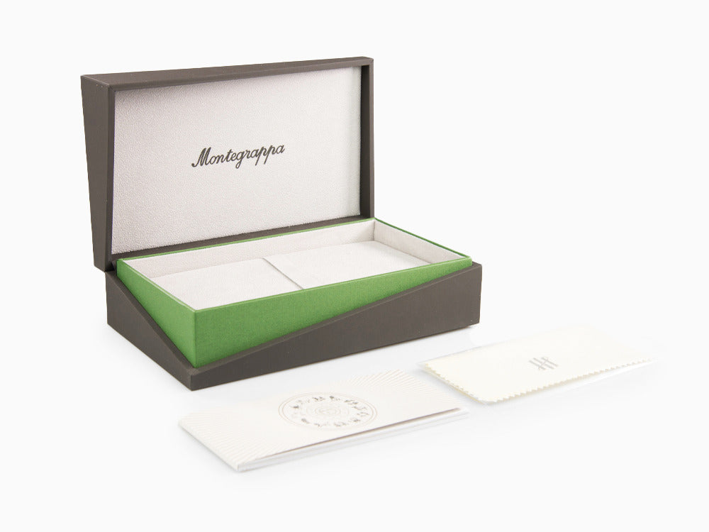 Stylo bille Montegrappa Zero Zodiac Gemini, Vert, Plaqué or, ISZEZBIY-G7