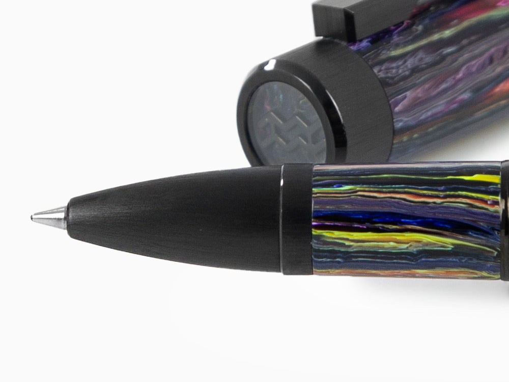 Roller Montegrappa Zero Zodiac Aquarius, Montegrappite, Violet, ISZEZRIC-V1