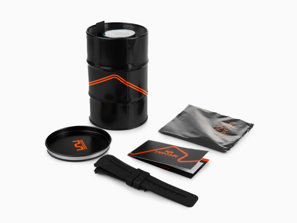 Montre à Quartz Montjuic Speed Special Racing Series, Noir, 43 mm, MJ1.1611.B