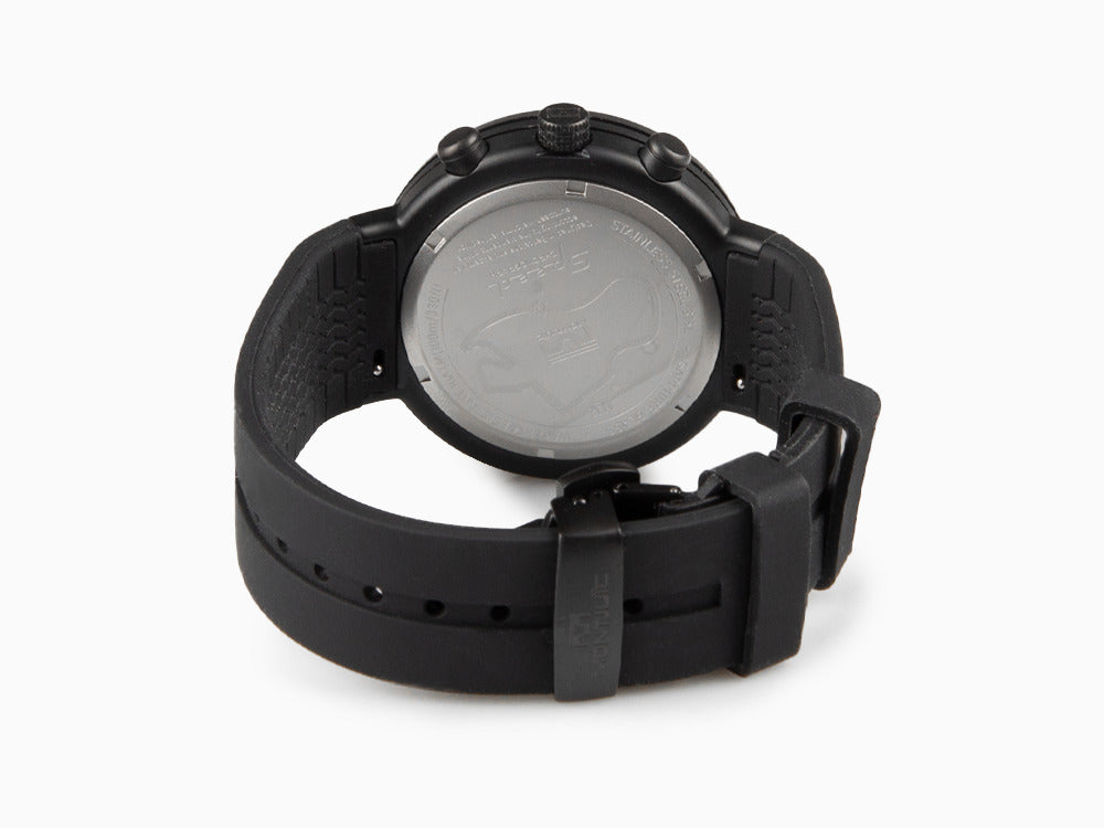 Montre à Quartz Montjuic Speed Chronograph, Acier, Rouge, 45 mm, MJ2.0602.B