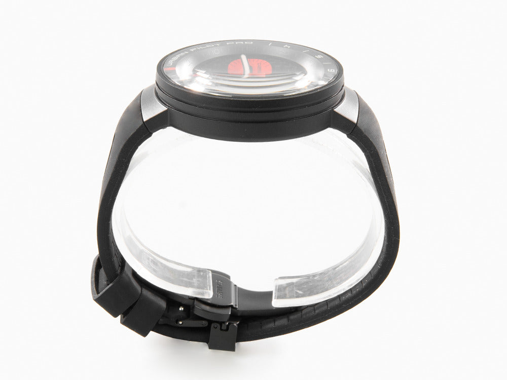 Montre à Quartz Montjuic X Momo Design Urban Pilot Red, MJ2.1007MOMO.B