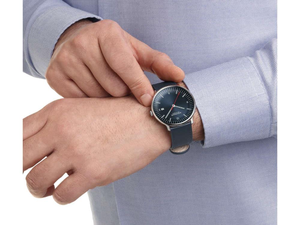 Montre à Quartz Mondaine Doppio, Bleu, 41 mm, MLE.41240.LQV.SET