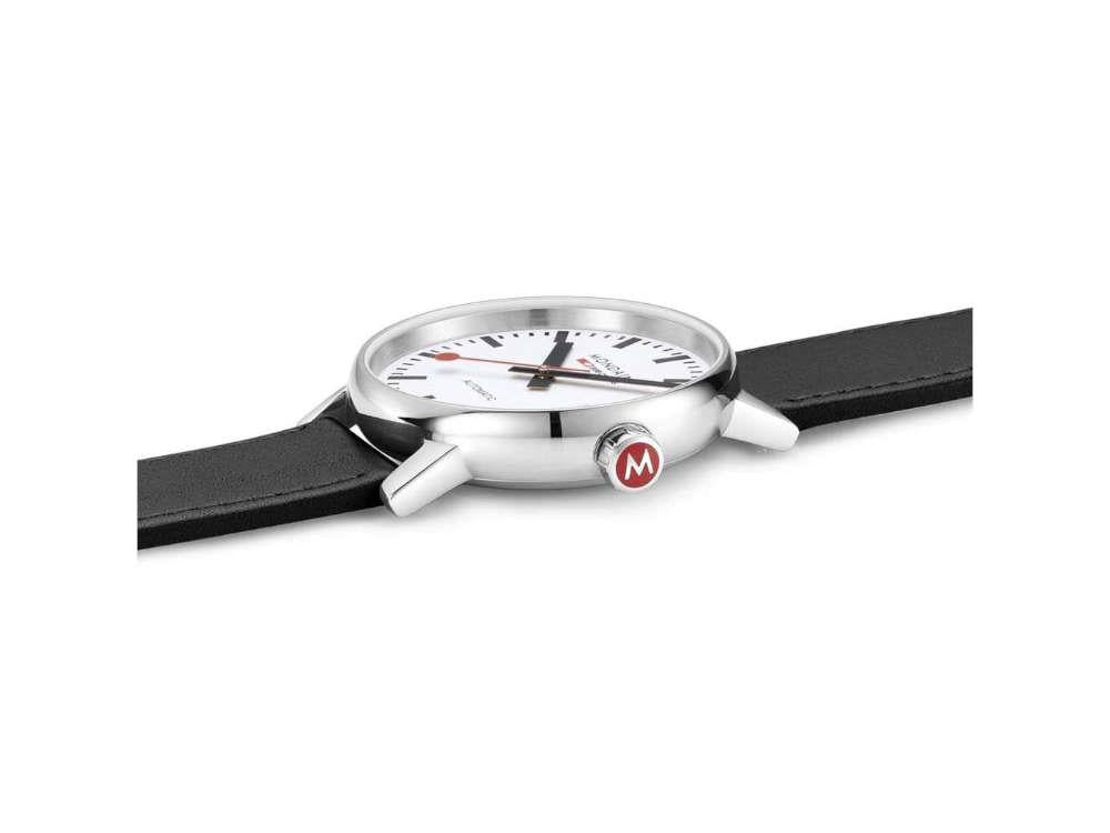 Montre Automatique Mondaine SBB Evo2, Blanc, 40 mm, MSE.40610.LB