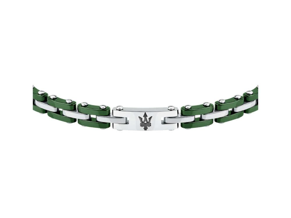 Bracelet Maserati Gioielli, Acier, Vert, JM425ATZ66
