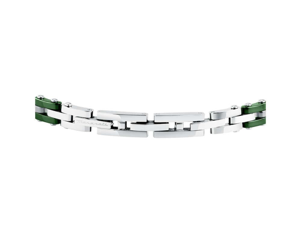 Bracelet Maserati Gioielli, Acier, Vert, JM425ATZ66