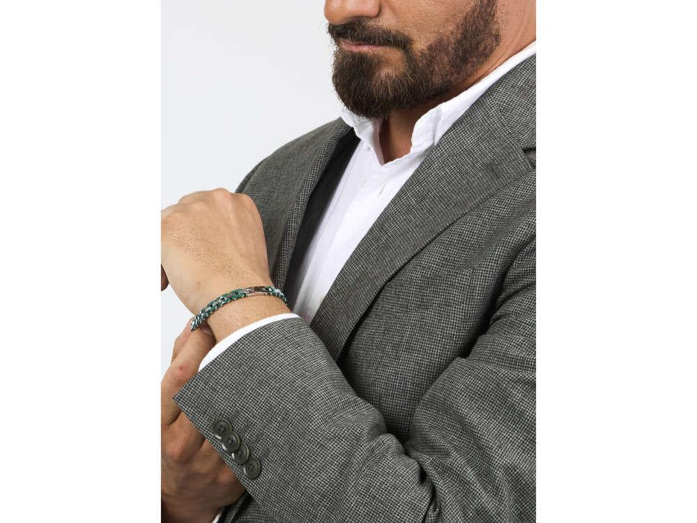 Bracelet Maserati Gioielli, Acier, Vert, JM425ATZ66