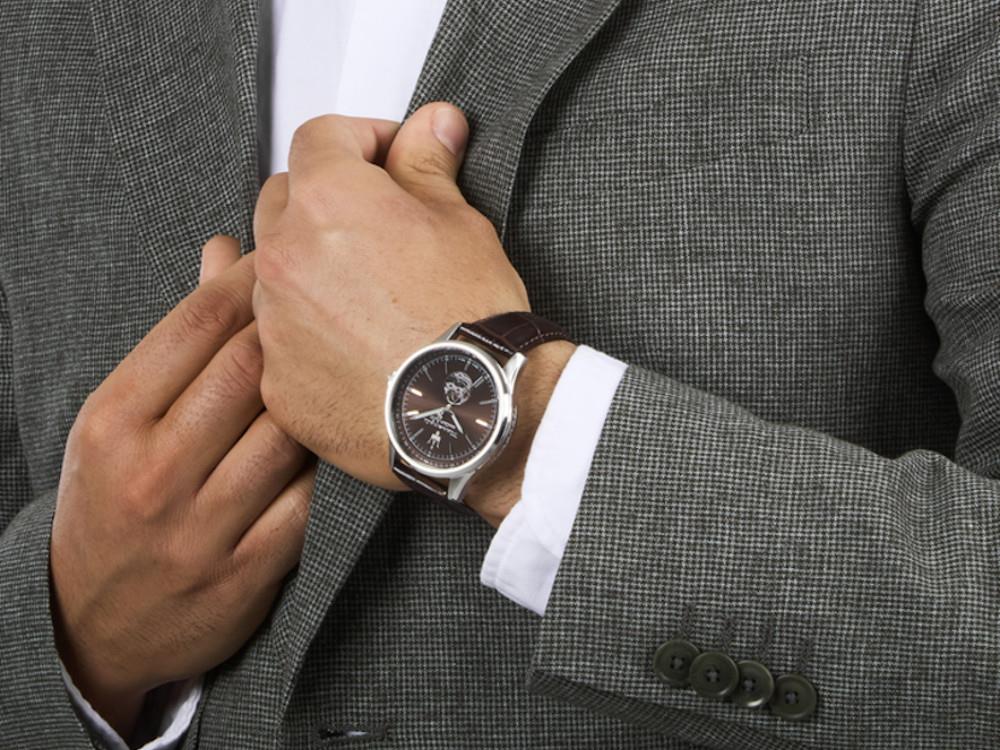 Montre Automatique Maserati Sorpasso, Marron, 42 mm, R8821124002