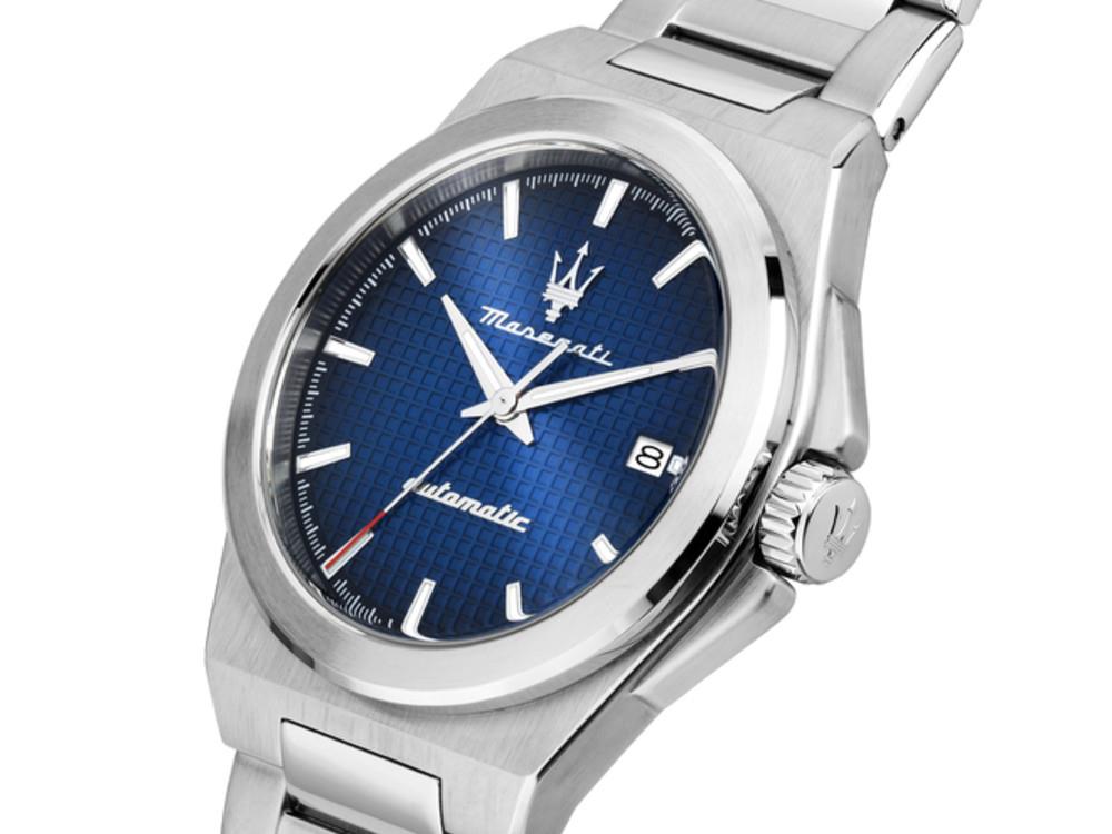 Montre Automatique Maserati Velocitá Slim, Bleu, 41 mm, R8823153001