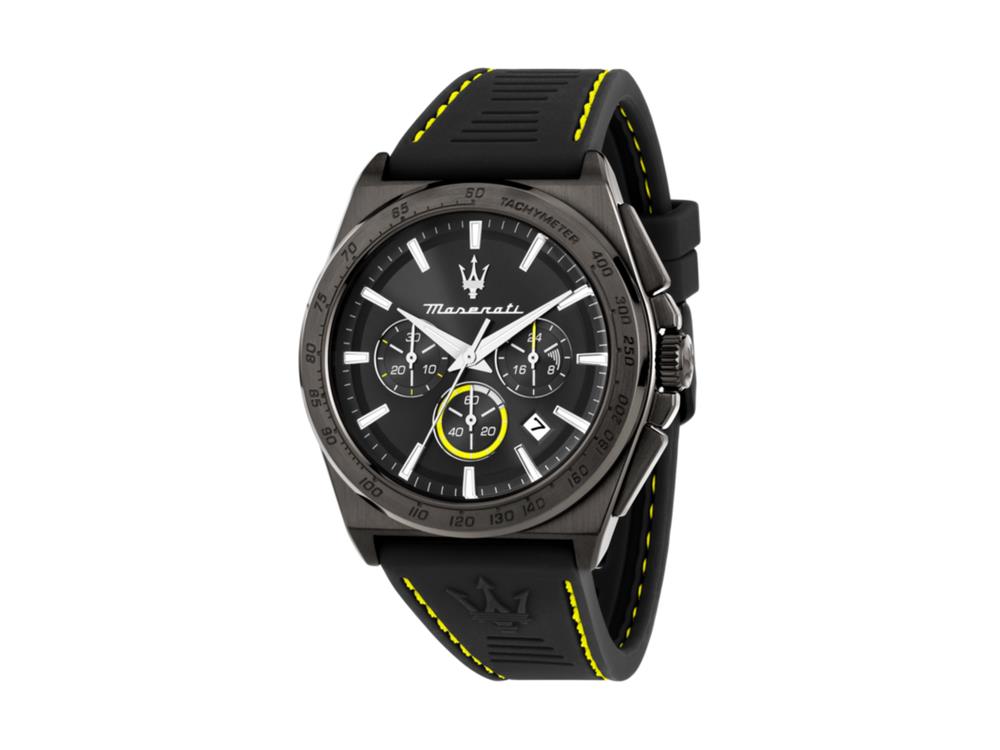 Montre à Quartz Maserati Velocitá, Noir, 43 mm, R8871606006