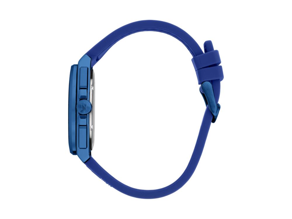 Montre à Quartz Maserati Velocitá, Bleu, 43 mm, R8871606007