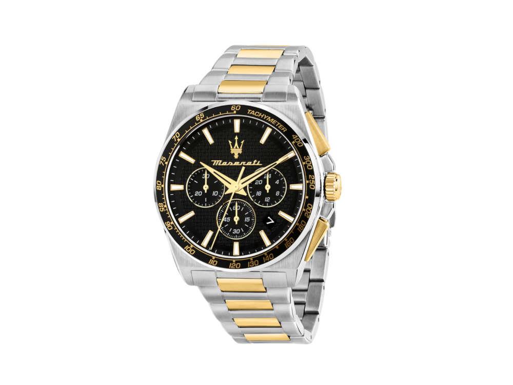 Montre à Quartz Maserati Velocitá, Noir, 43 mm, R8873652003