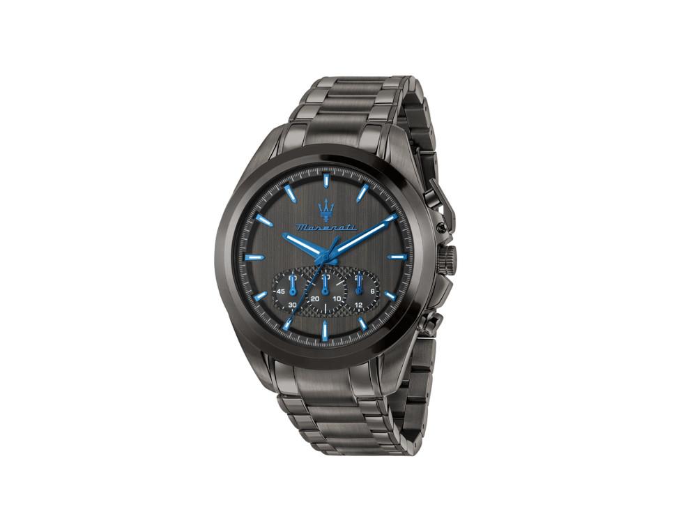 Montre à Quartz Maserati Traguardo Dark Edition, Noir, 43 mm, R8873654001