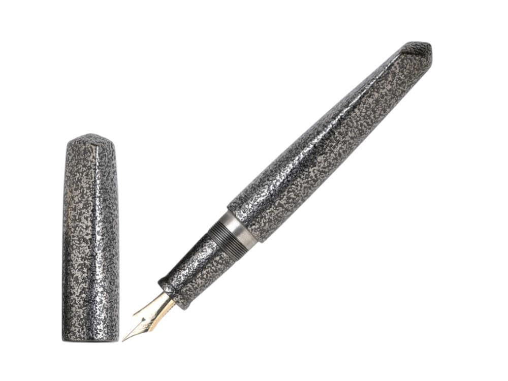 Stylo Plume Nakaya Dorsal Fin Ver.2 Suzu Ishime Argent