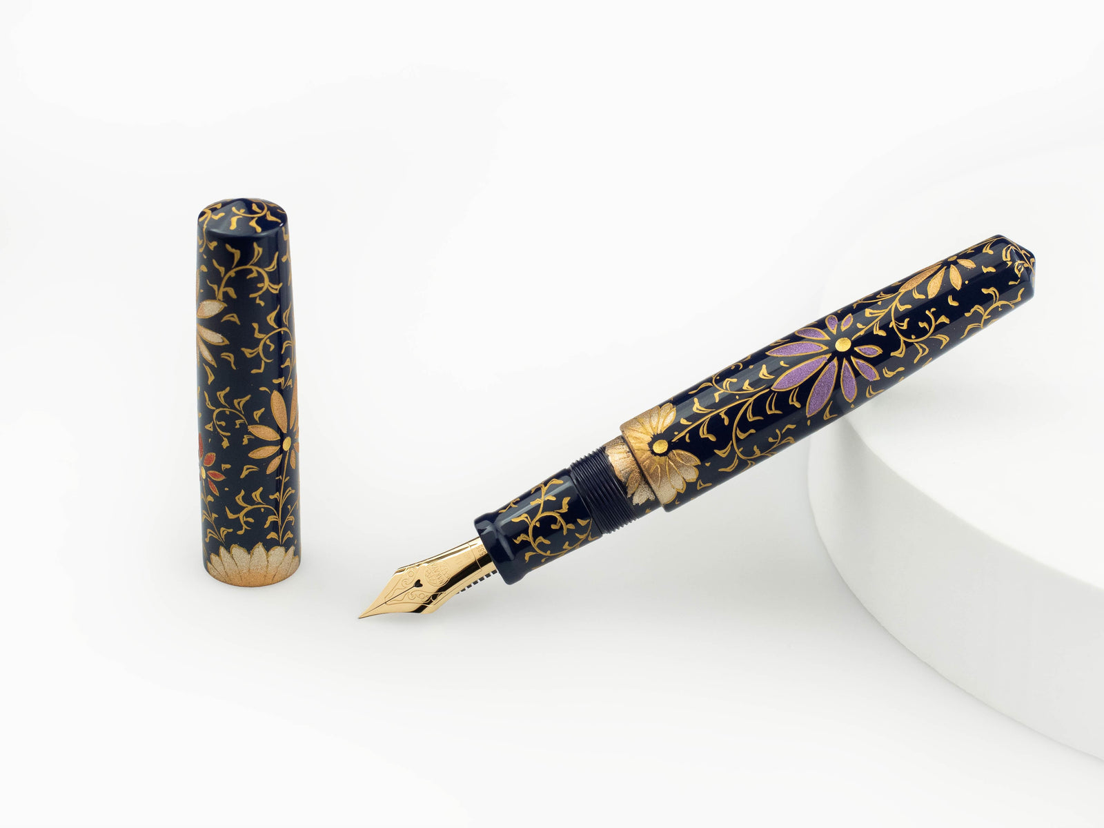 Stylo Plume Nakaya Cigar Piccolo PALMET (Kikyo Colorful Lines)