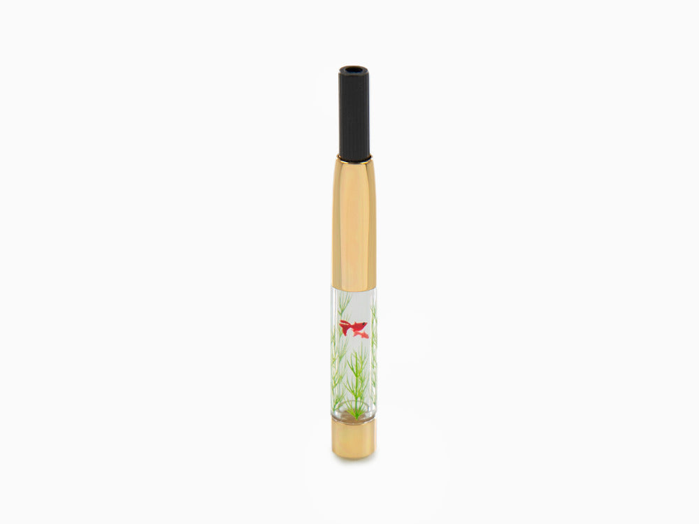 Convertisseur Nakaya Accesorios Maki-e converter, Gold fishes and plant