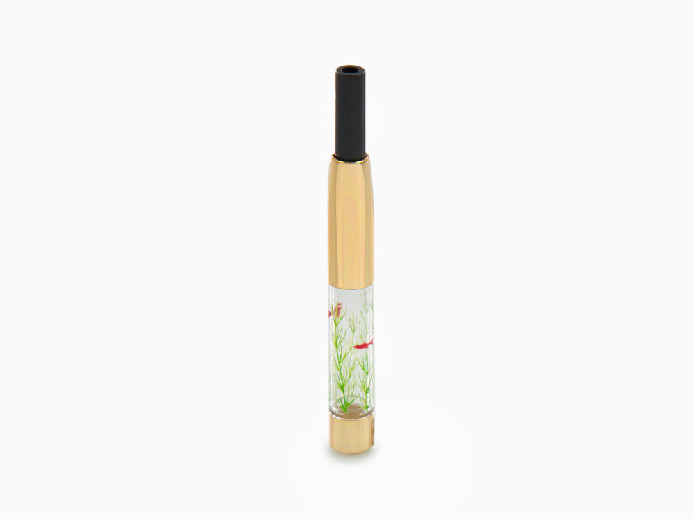 Convertisseur Nakaya Accesorios Maki-e converter, Gold fishes and plant