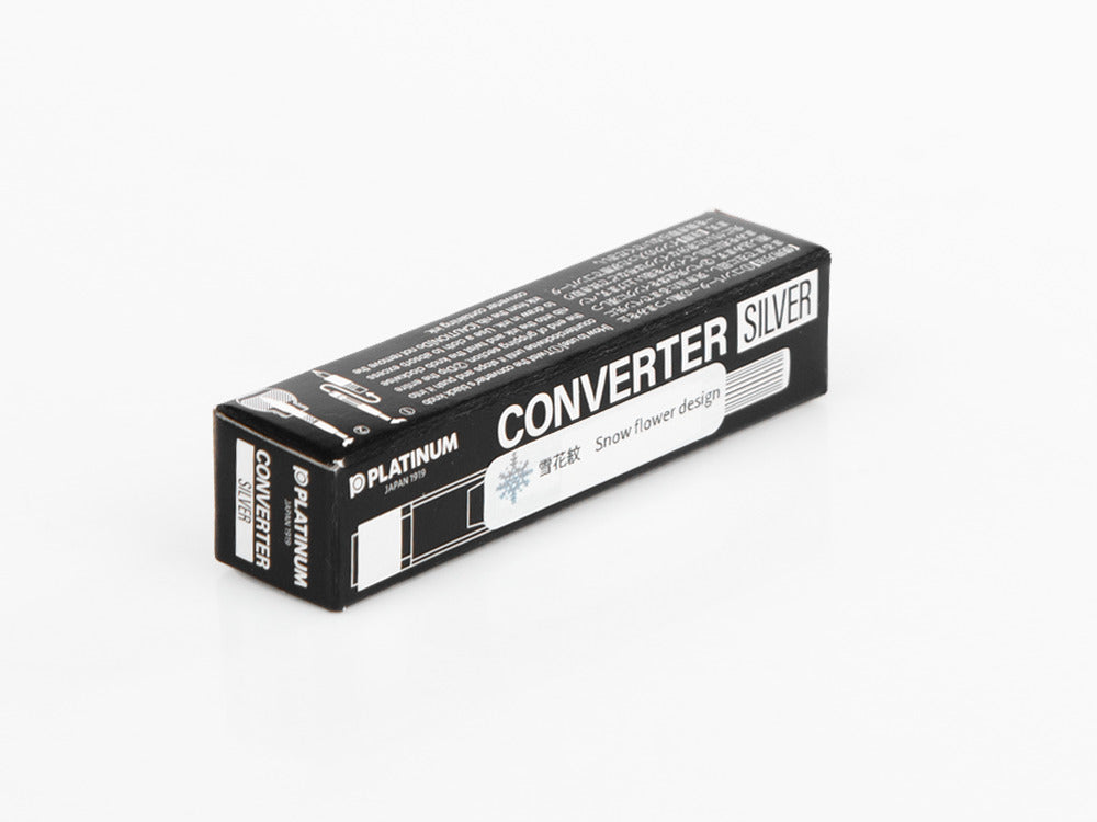 Convertisseur Nakaya Maki-e Snow flower, Métal, Attributs Palladium, 0.53ml