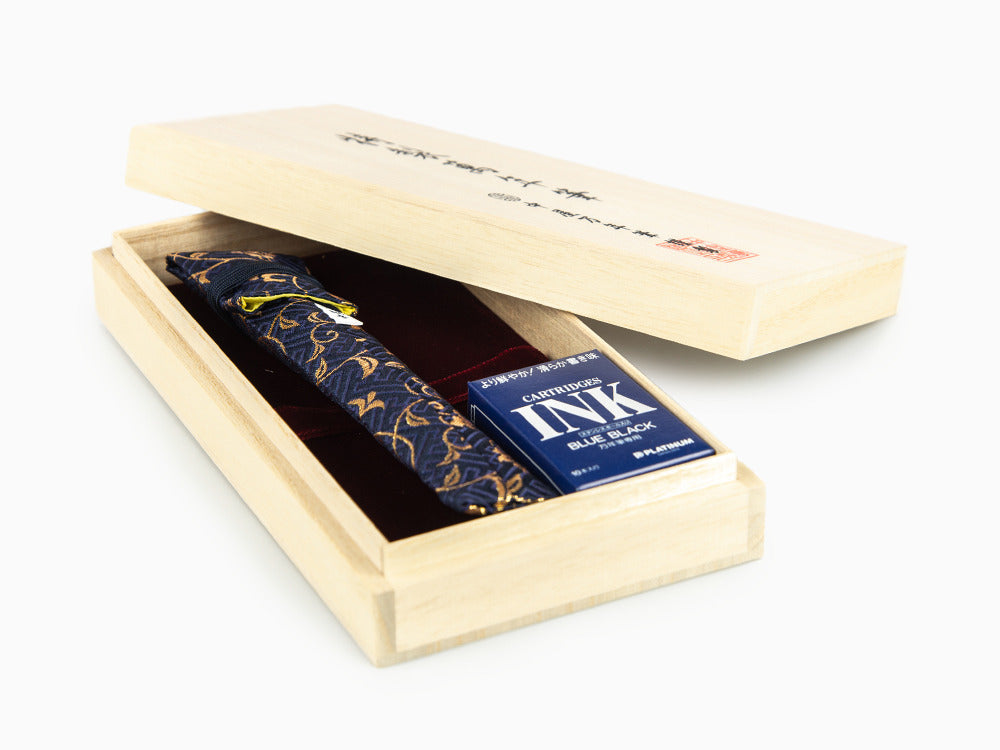 Stylo Plume Nakaya Cigar Portable Arai Shu, Laque urushi sur ébonite