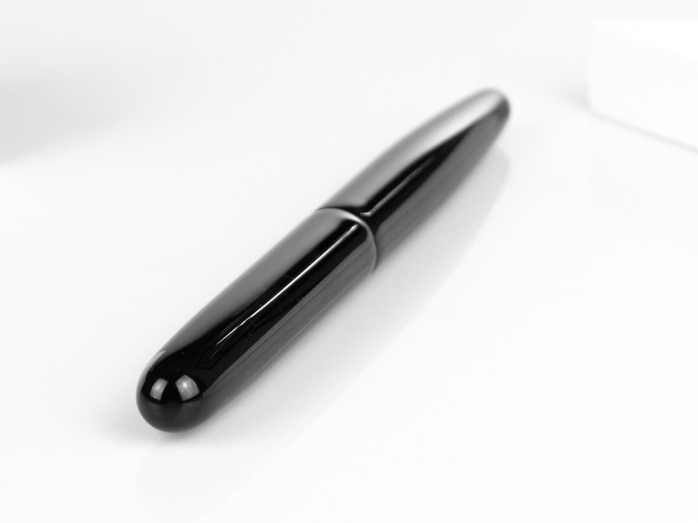 Stylo Plume Nakaya Cigar Kuro-Roiro Long, Noir, Ebonite