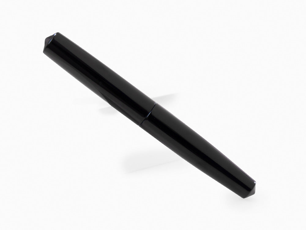 Stylo Plume Nakaya Cigar Kuro-Roiro Piccolo, Noir, Or 14k rodhium