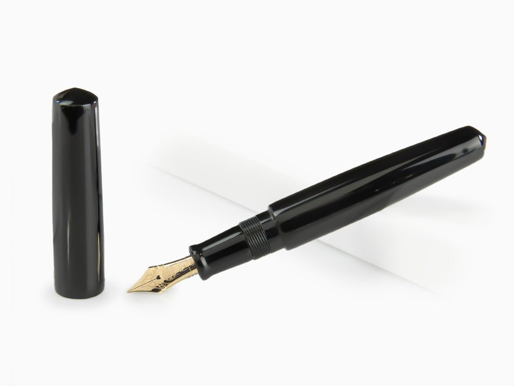 Stylo Plume Nakaya Cigar Kuro-Roiro Piccolo, Laque urushi sur ébonite