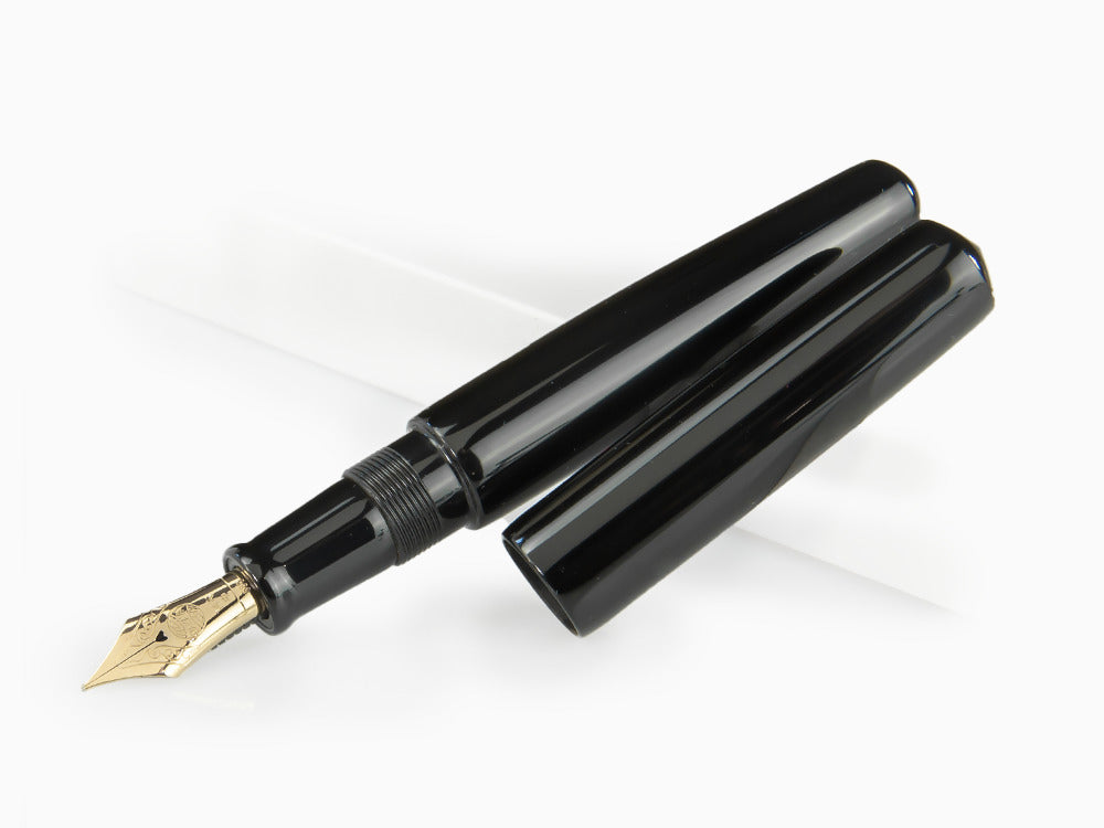 Stylo Plume Nakaya Cigar Kuro-Roiro Piccolo, Laque urushi sur ébonite