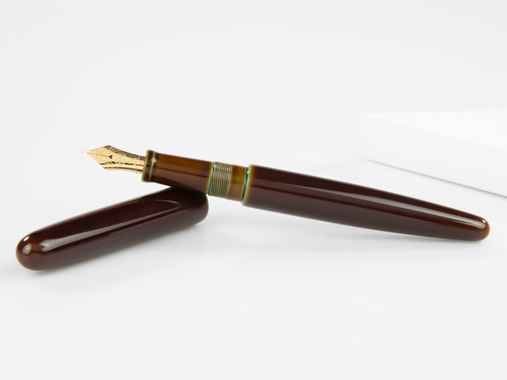 Stylo Plume Nakaya Cigar Long Heki-Tamenuri, Laque urushi sur ébonite
