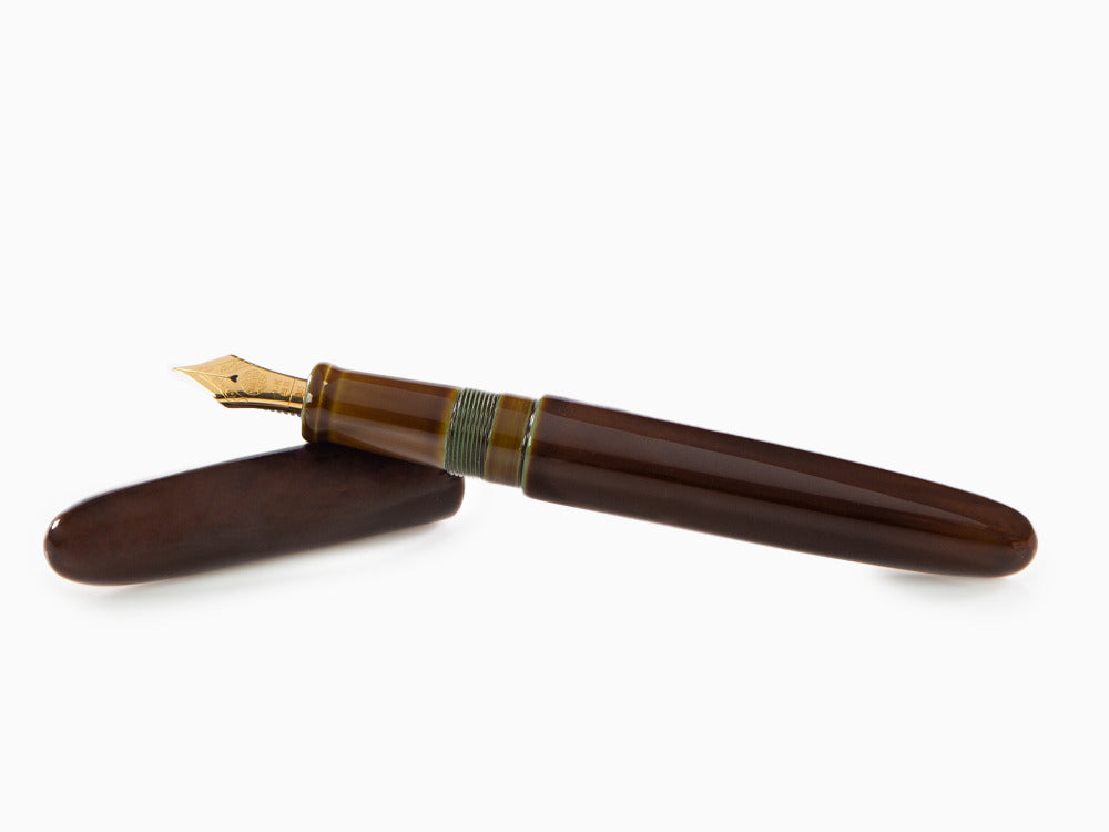 Stylo Plume Nakaya Cigar Portable, Heki-Tamenuri, Laque Urushi, 17mm
