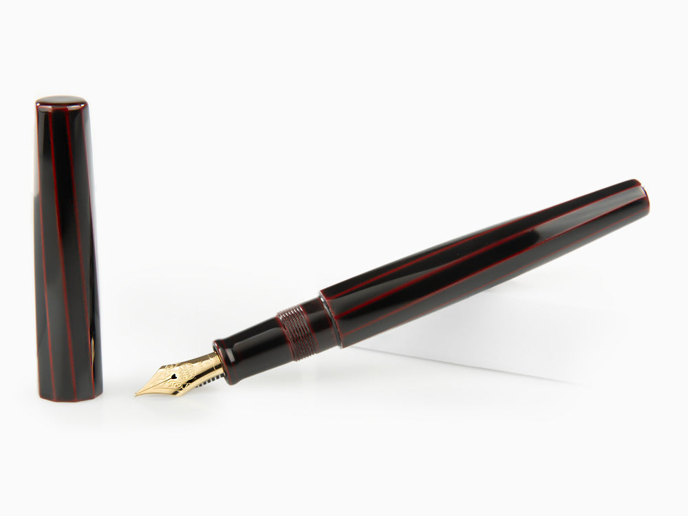 Stylo Plume Nakaya Cigar Kuro-Tamenuri, Decapod (TW), Laque urushi