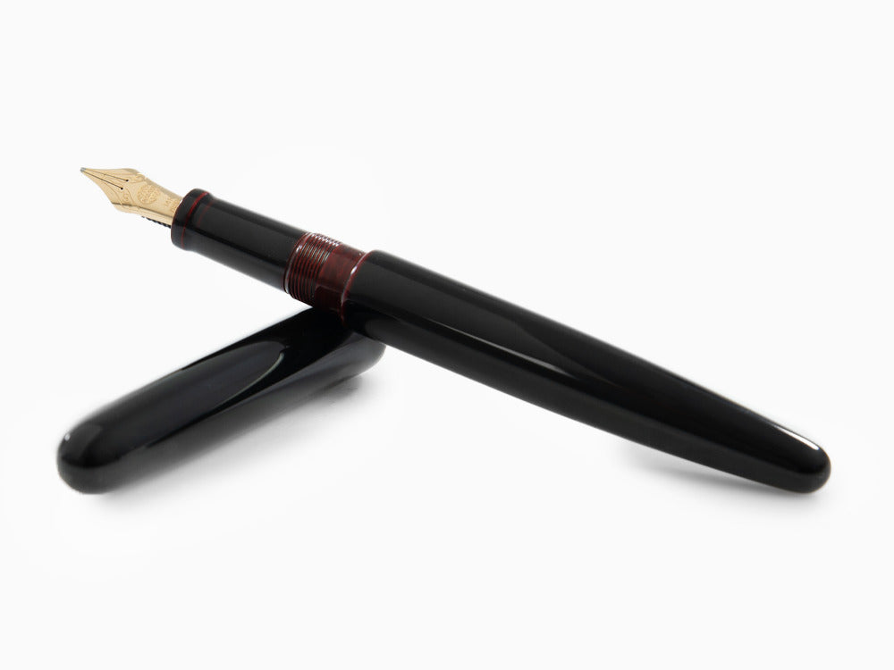 Stylo Plume Nakaya Cigar Long, Kuro-Tamenuri, Ebonite, Music