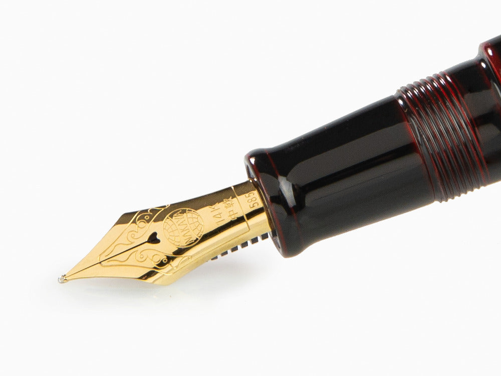 Stylo Plume Nakaya Cigar Piccolo, Kuro-Tamenuri, Ebonite