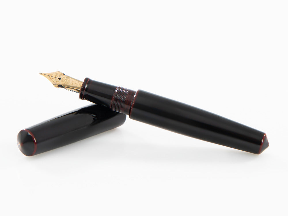 Stylo Plume Nakaya Cigar Piccolo, Kuro-Tamenuri, Urushi, Plume Élastique